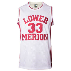 white lower merion kobe bryant high school jersey front
