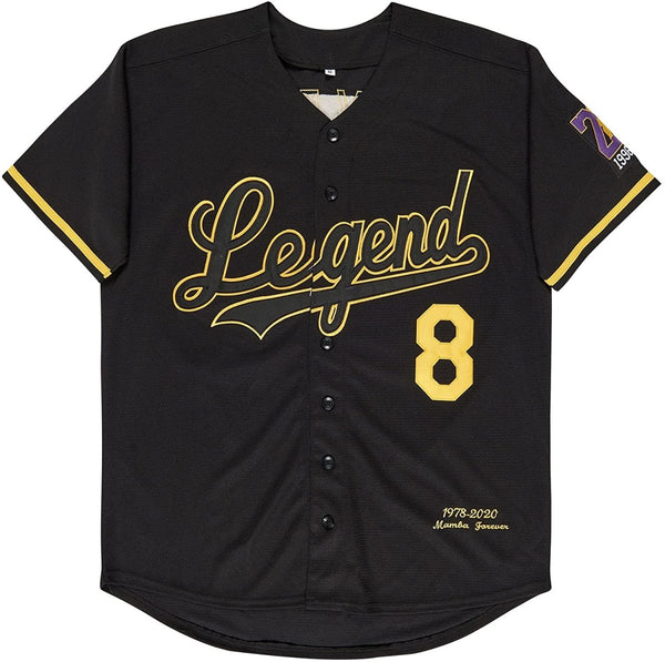Kobe Bryant #8 Legend Baseball Jersey Jersey One