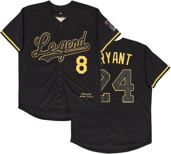 Kobe Bryant #8 Legend Baseball Jersey Jersey One