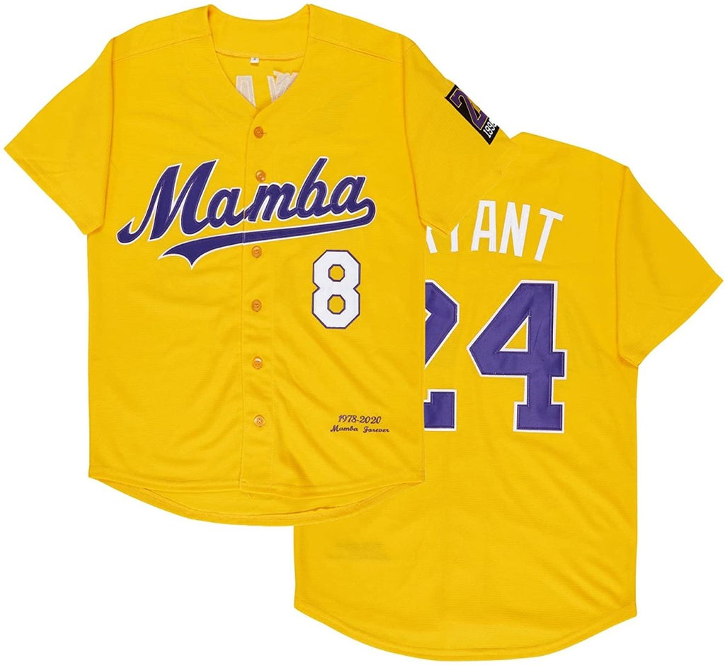 Kobe Bryant #8 Legend Baseball Jersey Jersey One