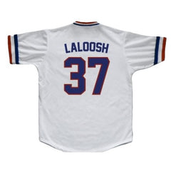 Laloosh 37 Bull Durham Bull Baseball Jersey Jersey One