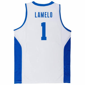 LaMelo Ball #1 LiAngelo Ball #3 Lithuania Vytautas Basketball Jersey Jersey One