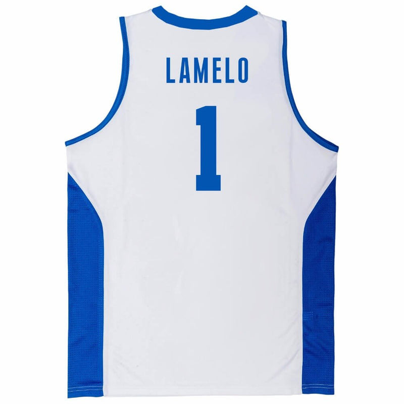 LaMelo Ball #1 LiAngelo Ball #3 Lithuania Vytautas Basketball Jersey Jersey One