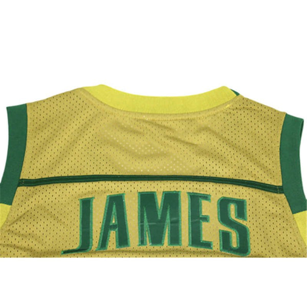 LeBron James Fighting Irish Jersey - Authentic SVSM HS Gear
