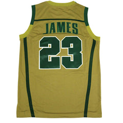 lebron highschool jersey