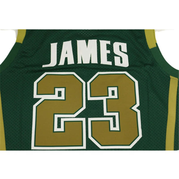 LeBron James Irish High School Jersey for Sale - Jersey One