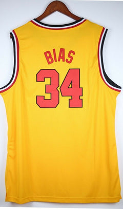 Len Bias #34 Wildcats Maryland Jersey Jersey One