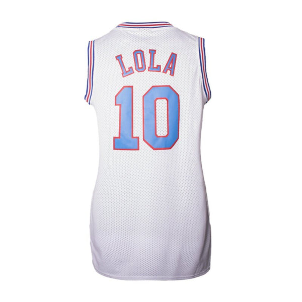 Lola Bunny #10 Tune Squad Basketball Jersey Dress