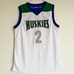 Lonzo Ball #2 Chino Hill High School Huskies Basketball Jersey Jersey One