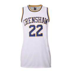 Love & Basketball Crenshaw High School Basketball Jersey Dress Jersey One