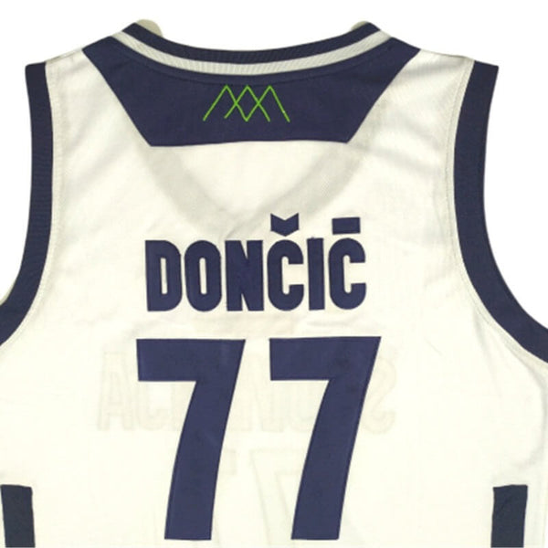 Luka Doncic Slovenia Euroleague #77 Jersey Basketball Jersey Jersey One