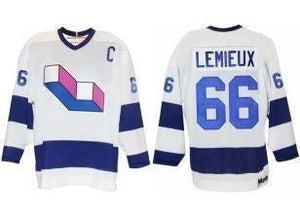 Mario Lemieux 66 Laval Voisines Hockey Jersey