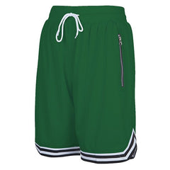 Men's Mesh Basketball Shorts with Zipper Pockets Jersey One