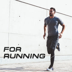 Mens Quick Dry T-Shirts, Moisture Wicking Athletic Gym Workout Short Sleeve Crew-Neck Tee Jersey One
