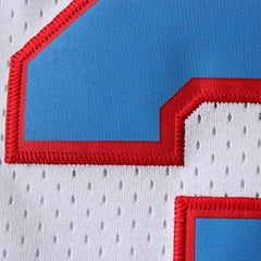 High-Quality Embroidery and Stitching Detail on Space Jam Basketball Apparel