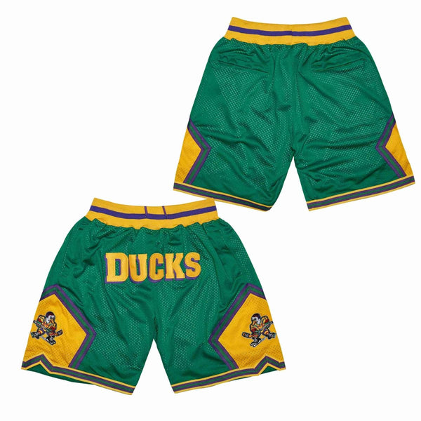 Mighty Ducks Basketball Shorts Jersey One
