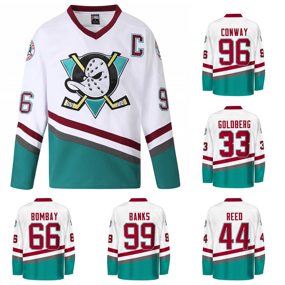 Guy Germaine Jersey 00 Mighty Ducks Jersey Jersey One