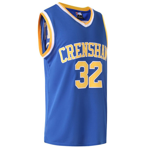 crenshaw 32 basketball jersey blue