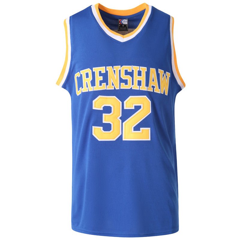Monica Wright #32 Royal Blue Crenshaw High School Jersey - Front View