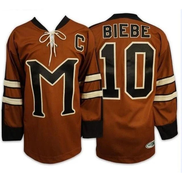 Mystery Alaska 10 Biebe Ice Hockey Jersey Jersey One