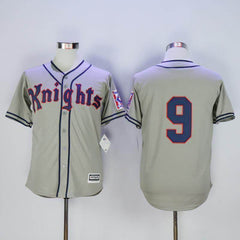 New York Knights 9 Hobbs Baseball Jersey Jersey One
