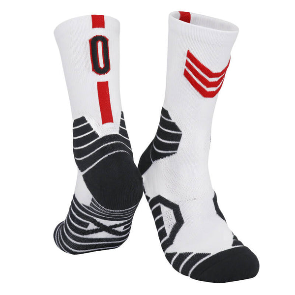 No.0 POR Compression Basketball Socks Jersey One