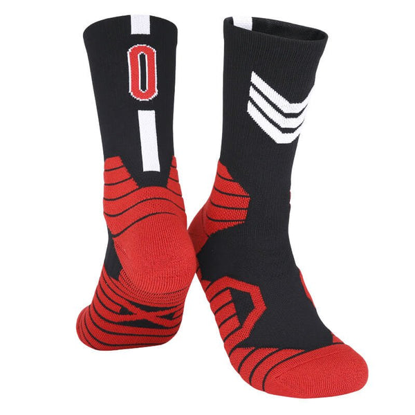 No.0 POR Compression Basketball Socks Jersey One