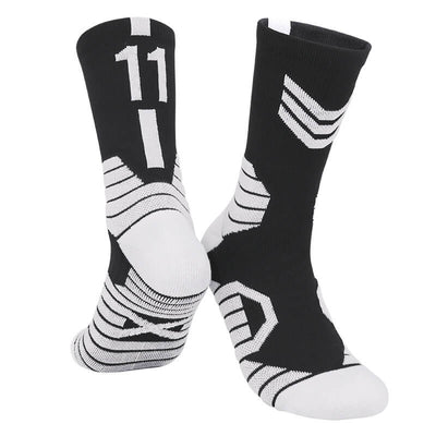 No.11 BLKN Compression Basketball Socks