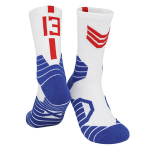 No.13 LAC Compression Basketball Socks
