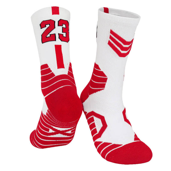 No.23 CHI Compression Basketball Socks Jersey One