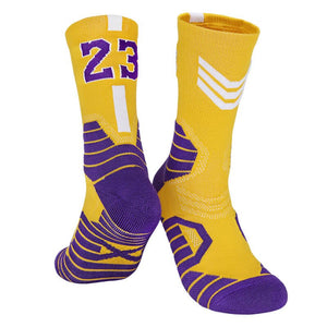 No.23 Compression Basketball Socks