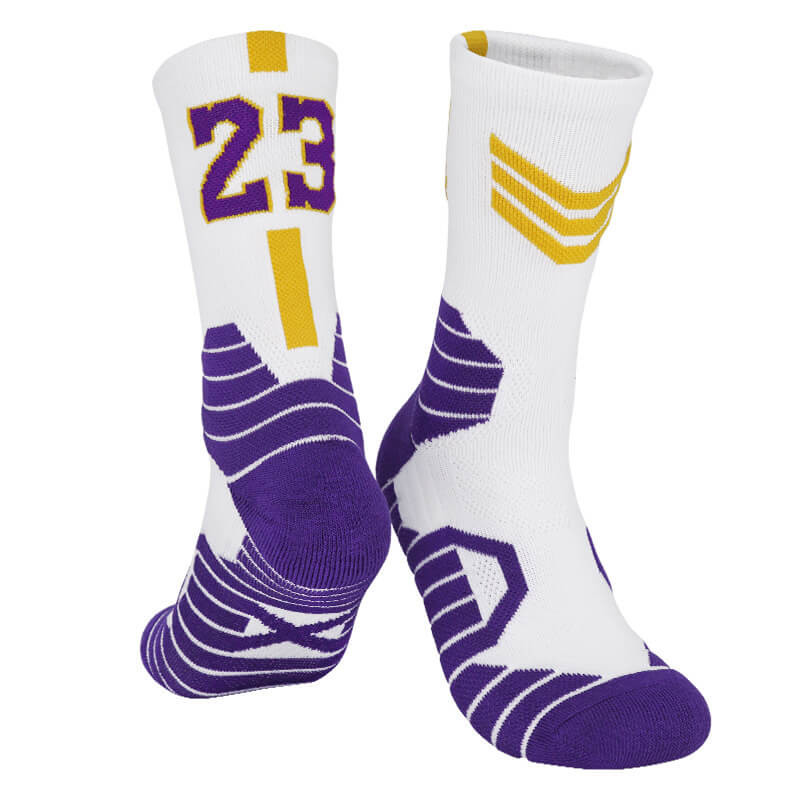 No.23 Compression Basketball Socks Jersey One