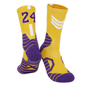 No.24 Compression Basketball Socks
