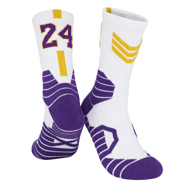 No.24 Compression Basketball Socks Jersey One