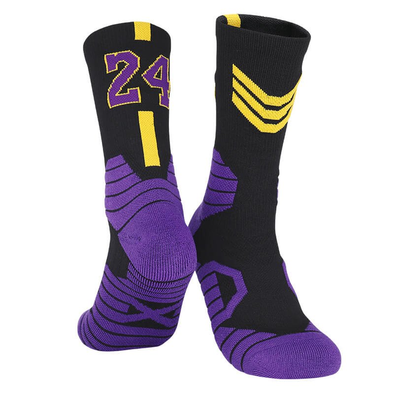 No.24 Compression Basketball Socks Jersey One