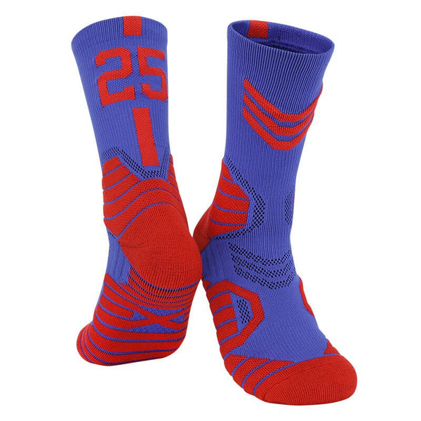 No.25 Compression Basketball Socks Jersey One
