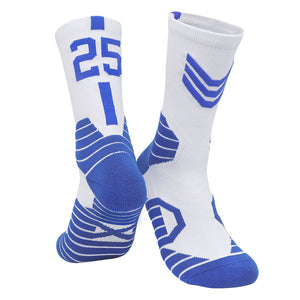 No.25 Compression Basketball Socks