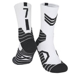 No.7 BLKN Compression Basketball Socks Jersey One thumbnail
