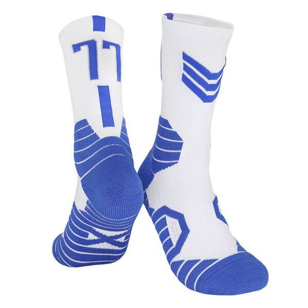 No.77 Compression Basketball Socks Jersey One