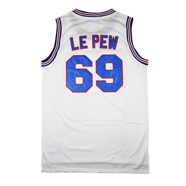 Pepe Le Pew #69 Space Jam Tune Squad Looney Tunes Jersey Jersey One