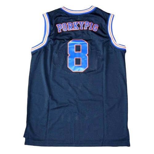 Porky Pig #8 Space Jam Tune Squad Looney Tunes Jersey Jersey One