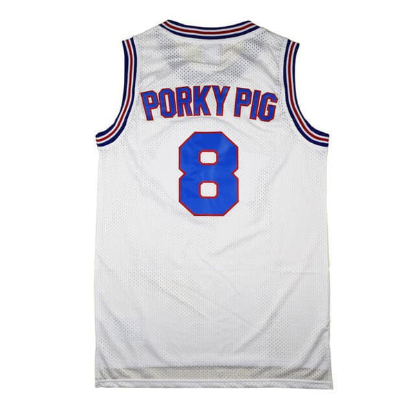 Porky Pig #8 Space Jam Tune Squad Looney Tunes Jersey Jersey One