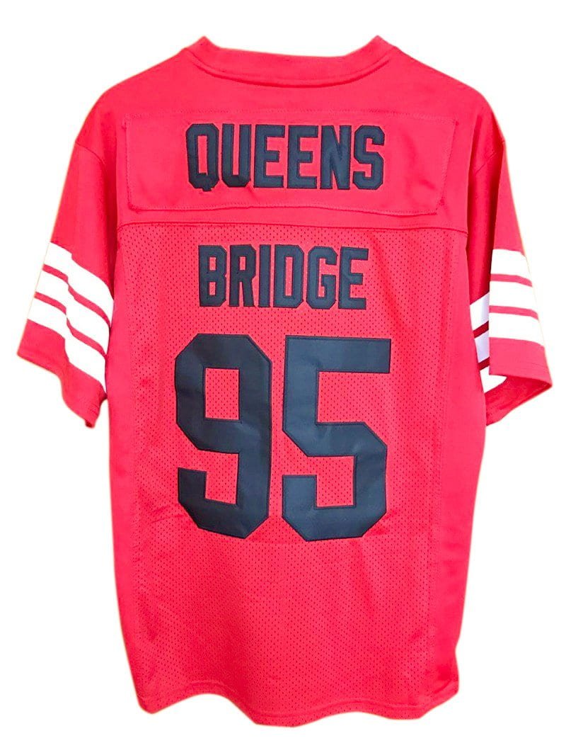 Prodigy #95 Shook Ones Hennessy Queens Bridge Football Jersey Jersey One