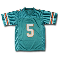 Ray Finkle #5 Ace Ventura Pet Detective Movie Football Jersey - Front View