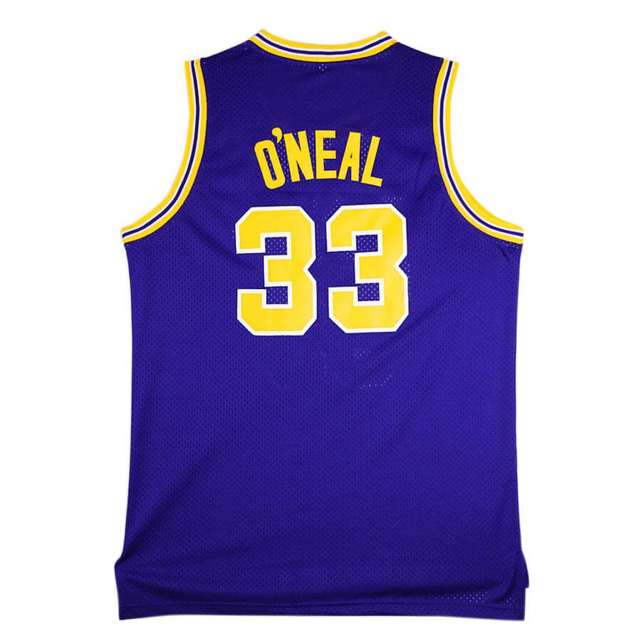 Shaq O'Neal #33 LSU Tigers College Throwback Jersey Jersey One