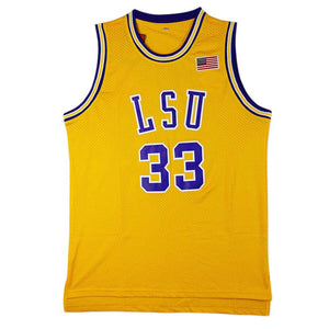 Shaq O'Neal #33 LSU Tigers College Throwback Jersey Jersey One