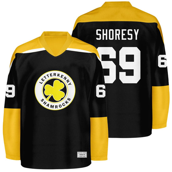 Shoresy #69 Letterkenny Shamrocks Hockey Jersey Jersey One