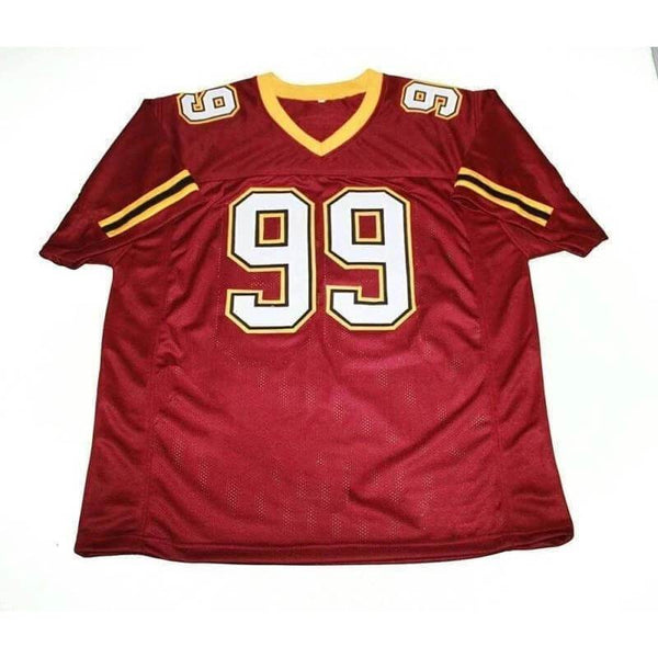 Maglia da football Oakland/Los Angeles cucita nera, non firmata e Maglia da football Oakland/Los Angeles cucita nera, non firmata e