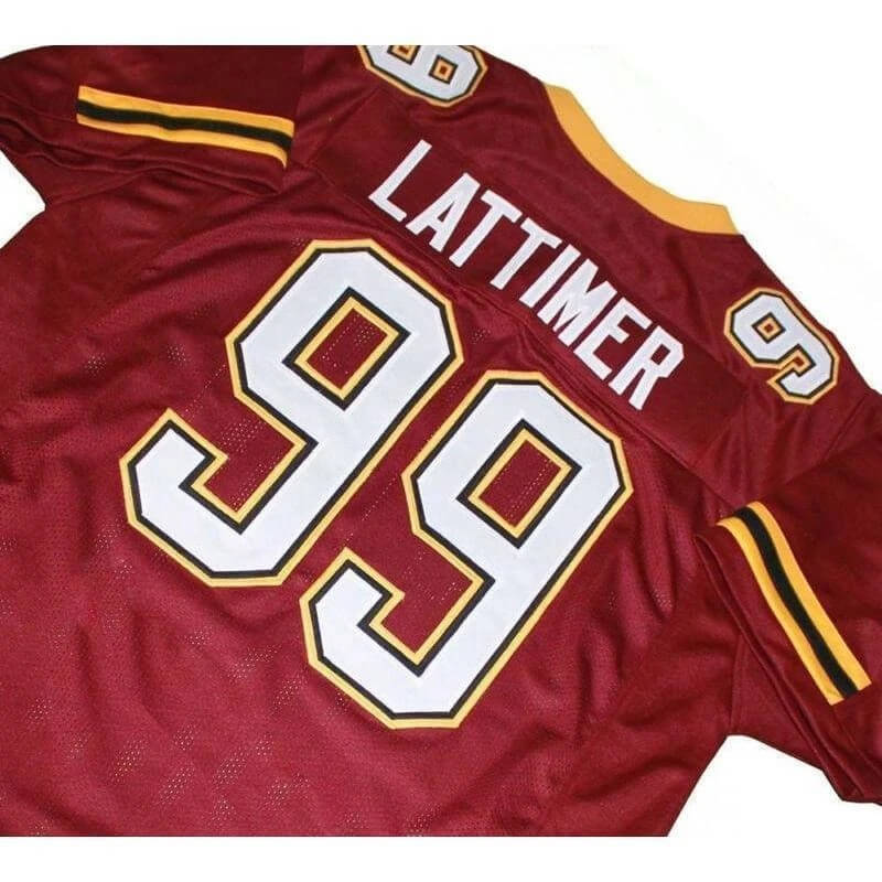 Steve Lattimer 99 the Program Movie Football Jersey Stitched
