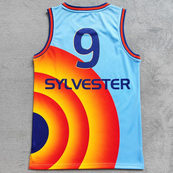 Sylvester 9 Space Jam 2 Tune Squad Jersey Jersey One